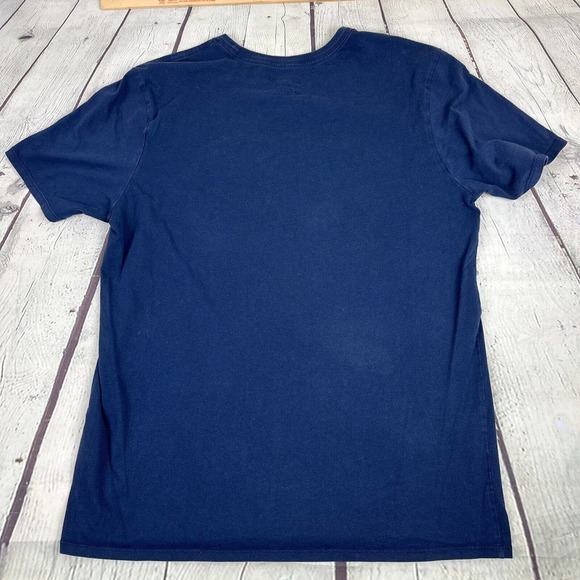 Houston Astros Shirt Nike Tee MLB Baseball Blue Short‎ Sleeve Crew Neck Astros L - Picture 3 of 9